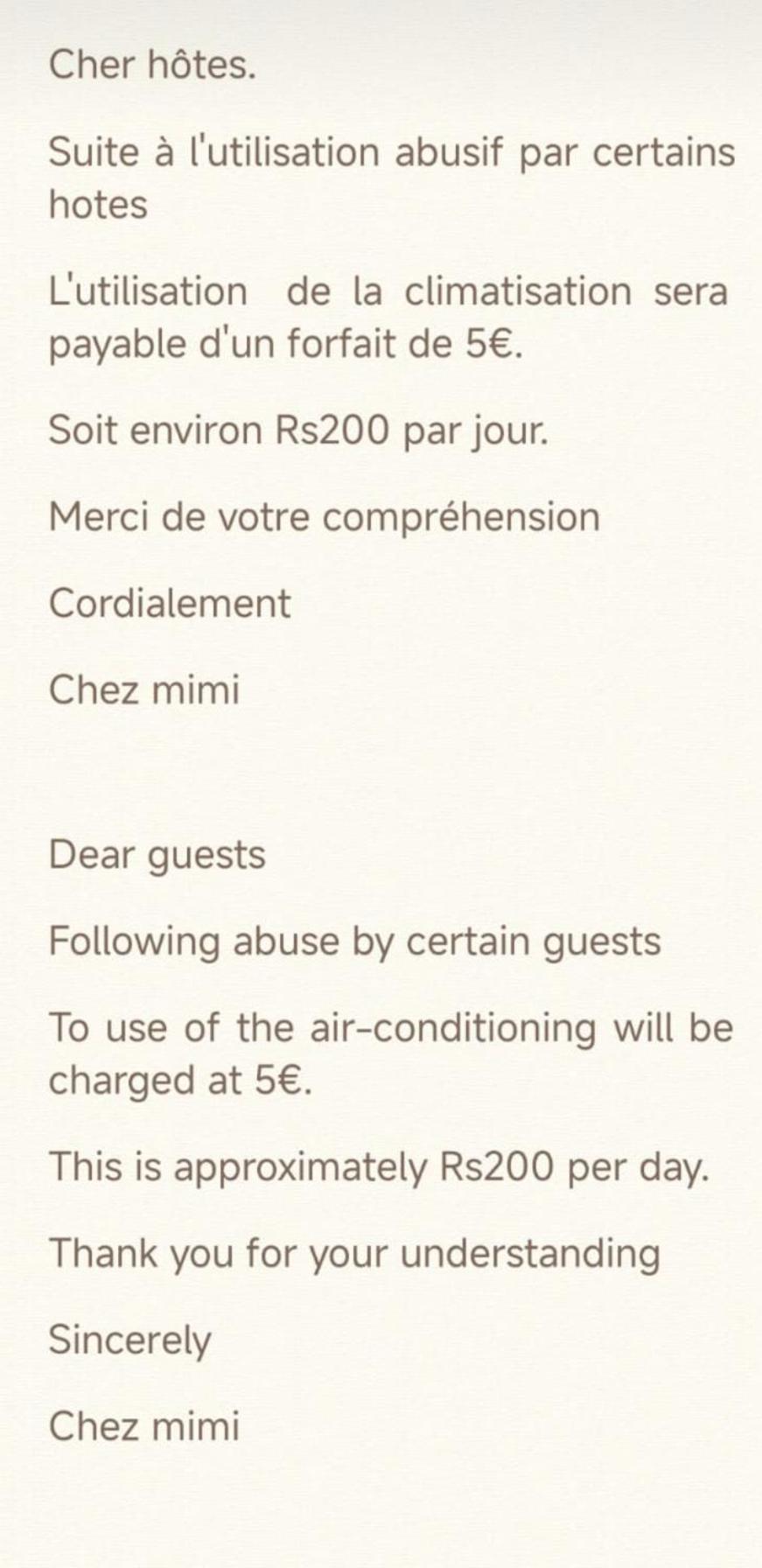 Chez Mimi 3 Apartment Mahebourg Room photo